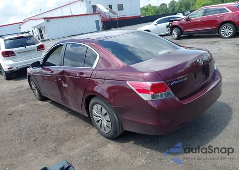 2010 Honda Accord 2.4 Lx from USA, damaged, VIN 1HGCP2F37AA027697